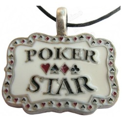 Colgante póker – Poker star