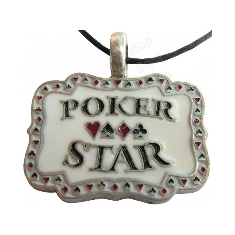 Colgante póker – Poker star