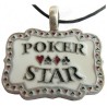Colgante póker – Poker star