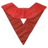Collar masónico muaré – REAA – 28° grado – Rojo
