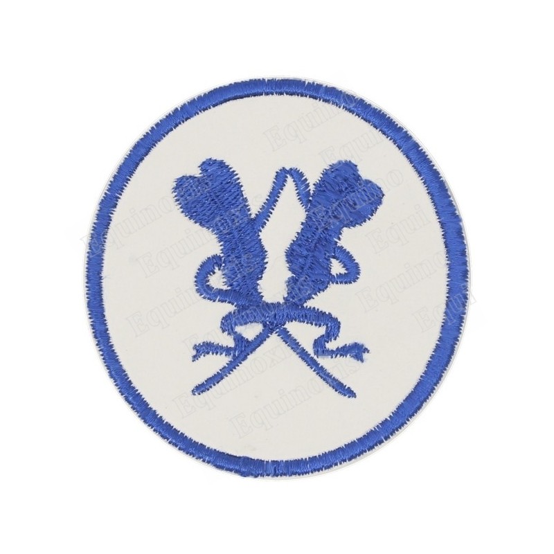Badge / Macaron GLNF – Petite tenue nationale – Grand Secrétaire – Brodé machine