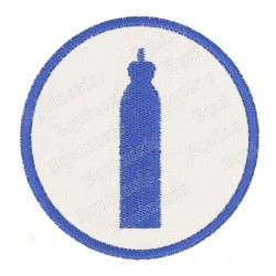 Badge / Macaron GLNF – Petite tenue nationale – Deuxième Grand Surveillant – Bordado a máquina