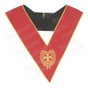 Collar masónico muaré – REAA – 18° grado – Très Sage Atarsatha (TSA) – Presidente del Capítulo