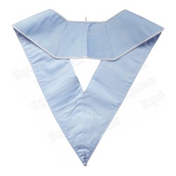 Collar masónico muaré – Rito de Emulación – Color GLNF – Vénérable Maître