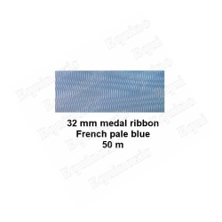 Ruban moiré pour médailles – Bleu – RER / Rito Francés Tradicional