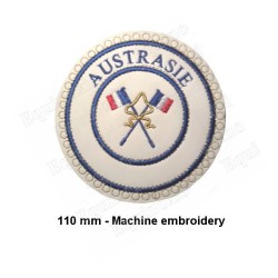 Badge / Macaron GLNF – Petite tenue provinciale – Passé Grand Porte-Etendard – Austrasie – Brodé machine