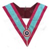 Collar masónico muaré – La Marque – Officier – Cocarde tricolore