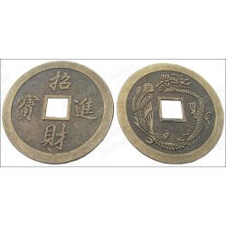 Piezas chinas Feng-Shui – 46 mm – Lote de 20