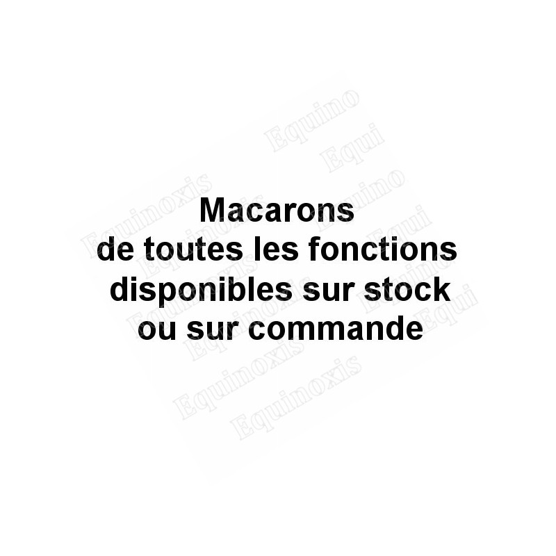 Badge / Macaron GLNF – Petite tenue nationale – Brodé main