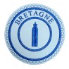 Badge / Macaron GLNF – Petite tenue provinciale – Deuxième Surveillant – Bretagne – Brodé machine