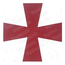 Cruz roja en fieltro – CBCS – 25 x 25 cm