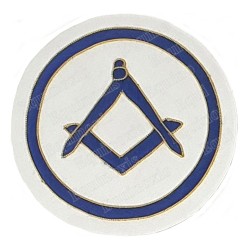 Badge / Macaron GLNF – Petite tenue nationale – Assistant Grand Maître – Bordado a mano