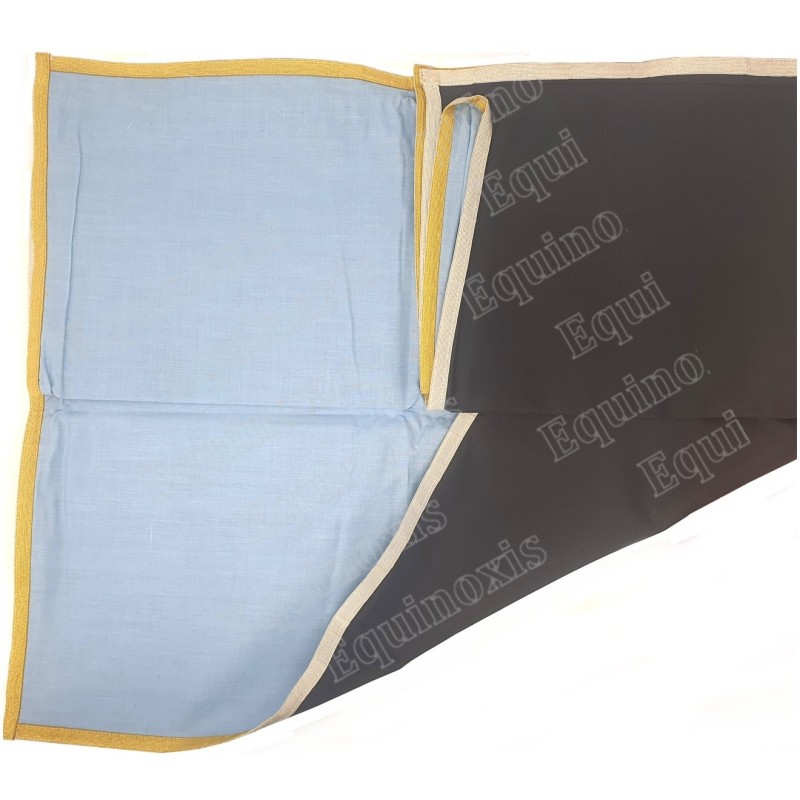 Nappe de plateau d'Officier – Rite Français Traditionnel – 100 cm x 150 cm – Espalda luto